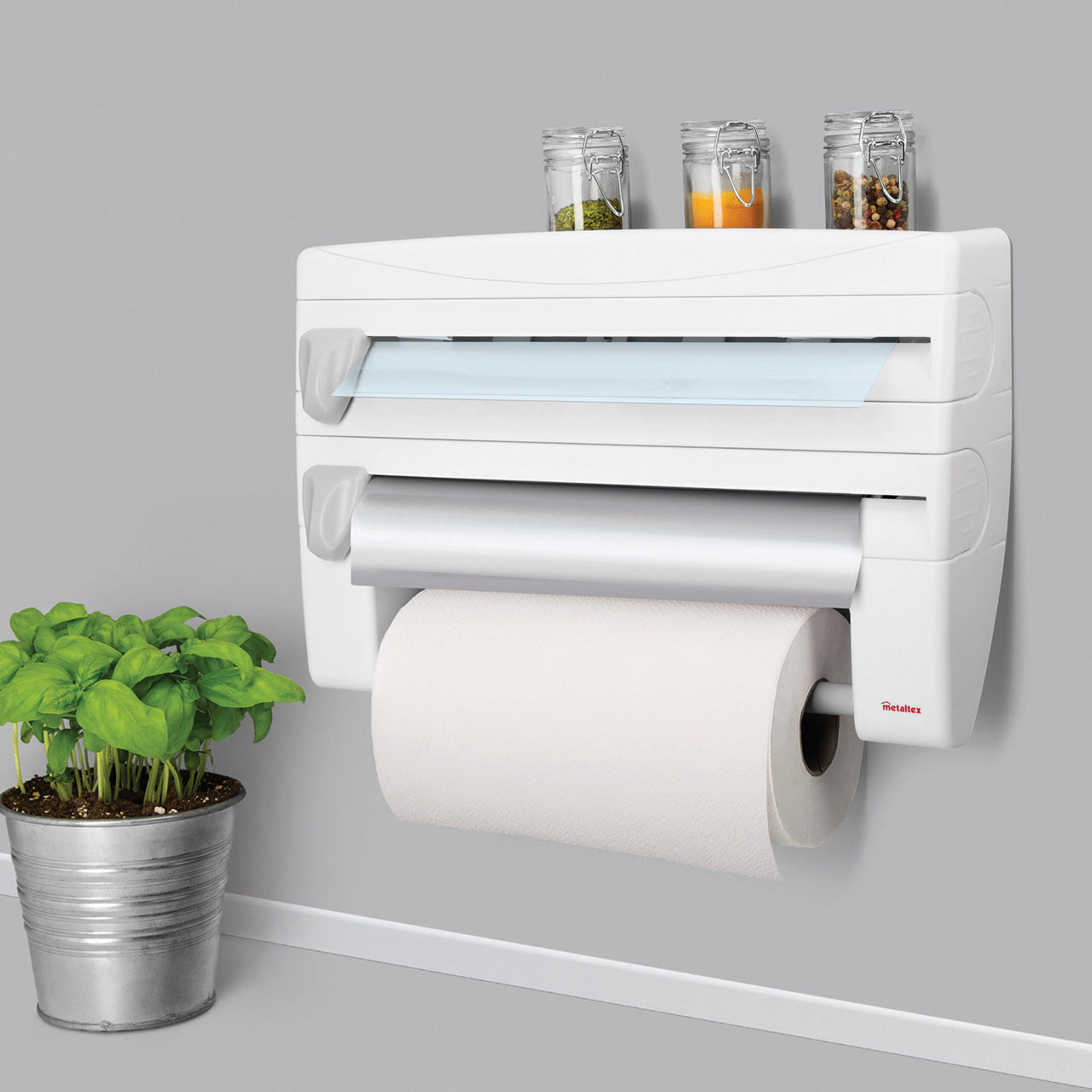 4-In-1 Kitchen Roll Dispenser