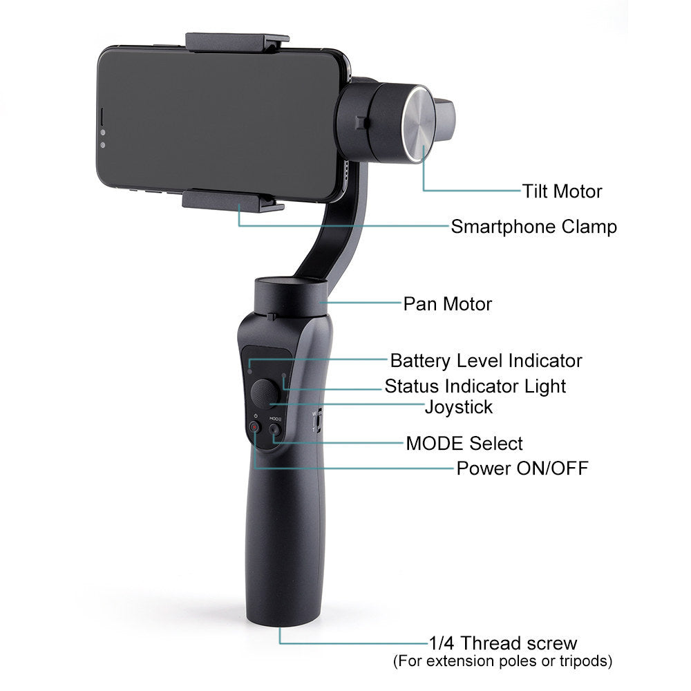 3-Axis Handheld Gimbal Wireless