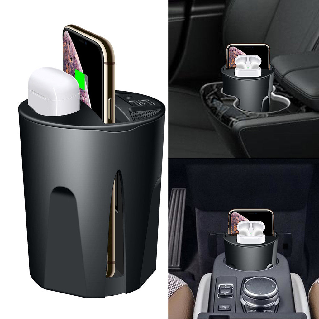 10W Wireless Charger Cup with USB