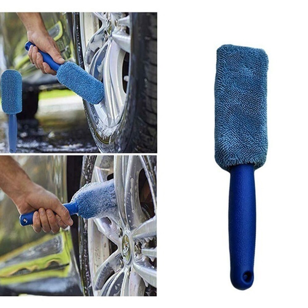 Auto Rim Scrubber Wheel Brush Cleaner