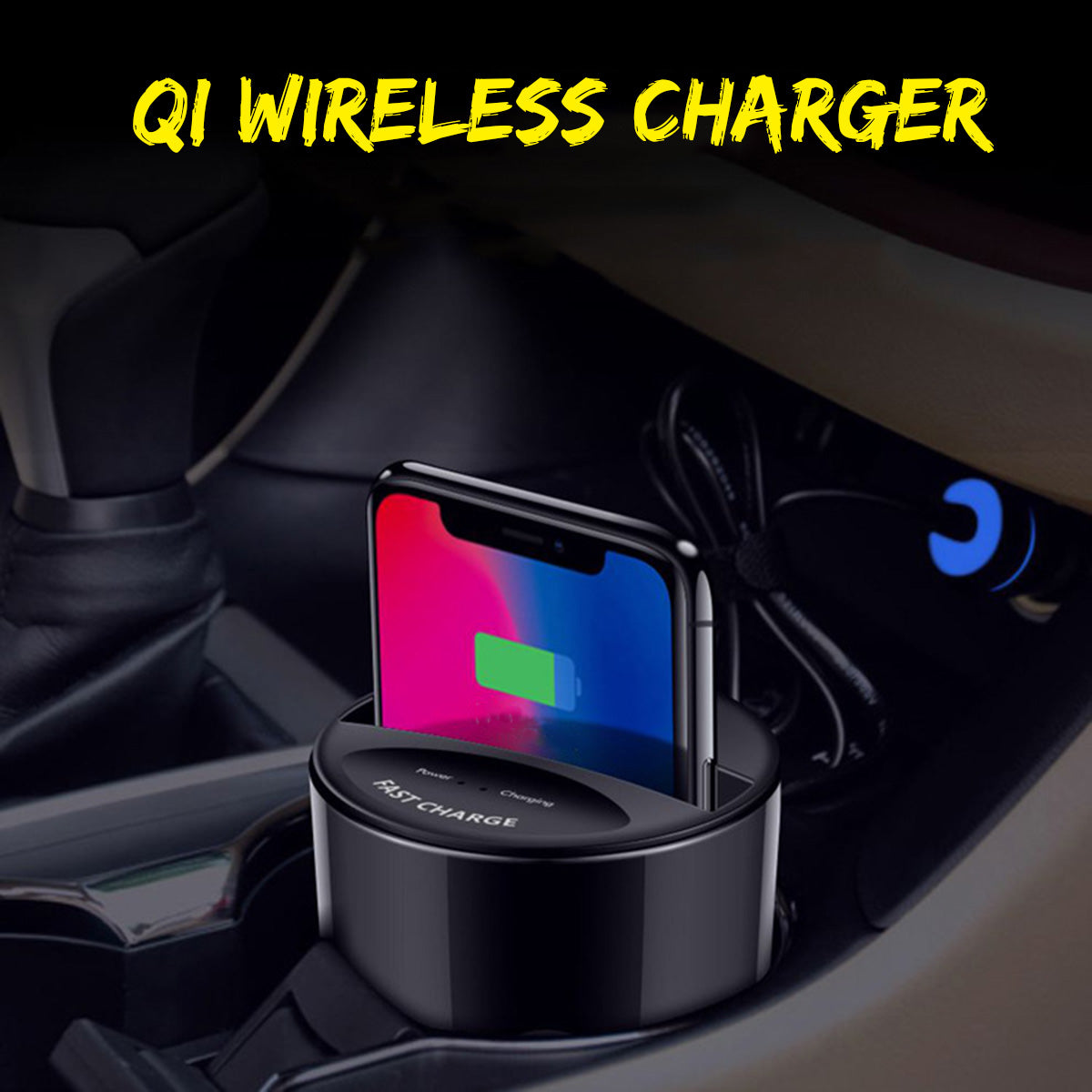 10W Wireless Charger Cup with USB