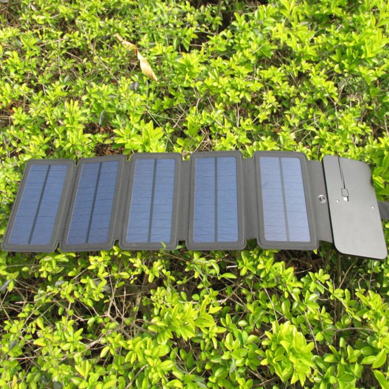 Folding solar charger